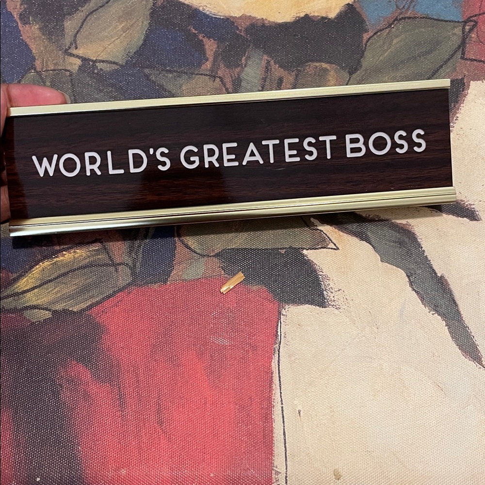 Desk Sign - Picture 2 of 3